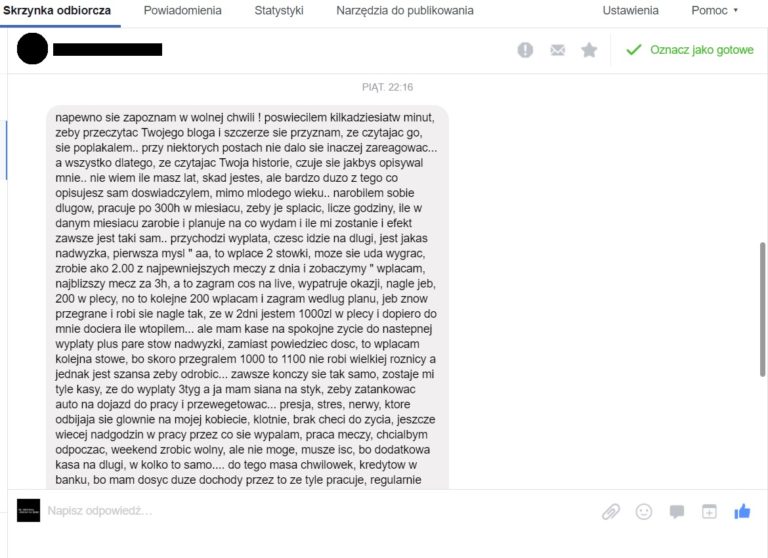 Po to właśnie jest ten blog