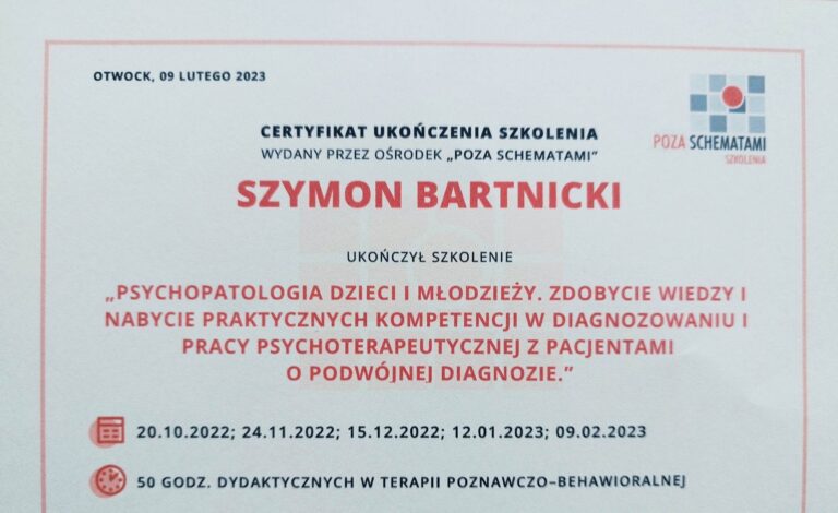 Psychopatologia dzieci i młodzieży